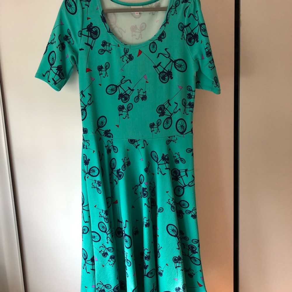 Lularoe bicycle dress